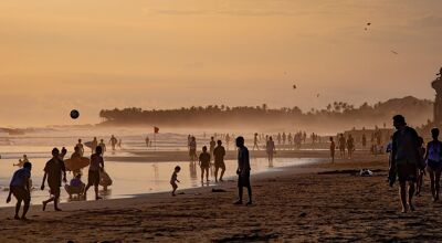 Bali Beach at Sunset